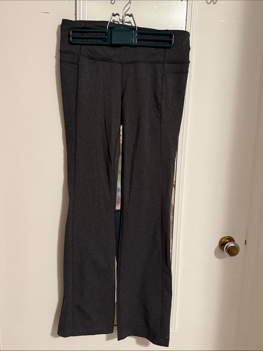 Athleta Black Flared Leggings